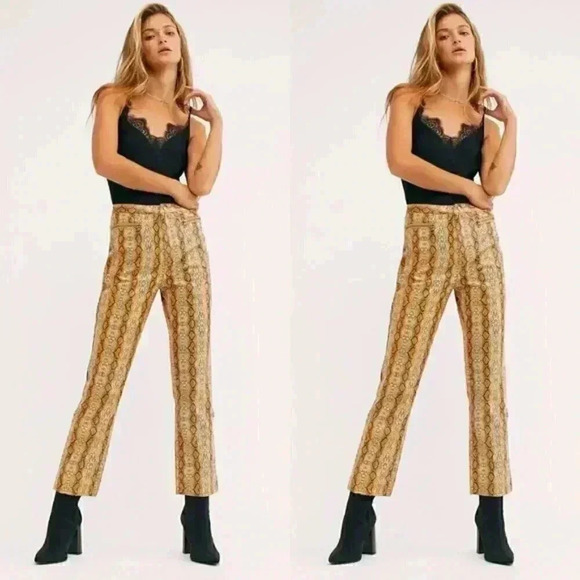Free People Wild Horses Vegan Pants - Picture 1 of 12